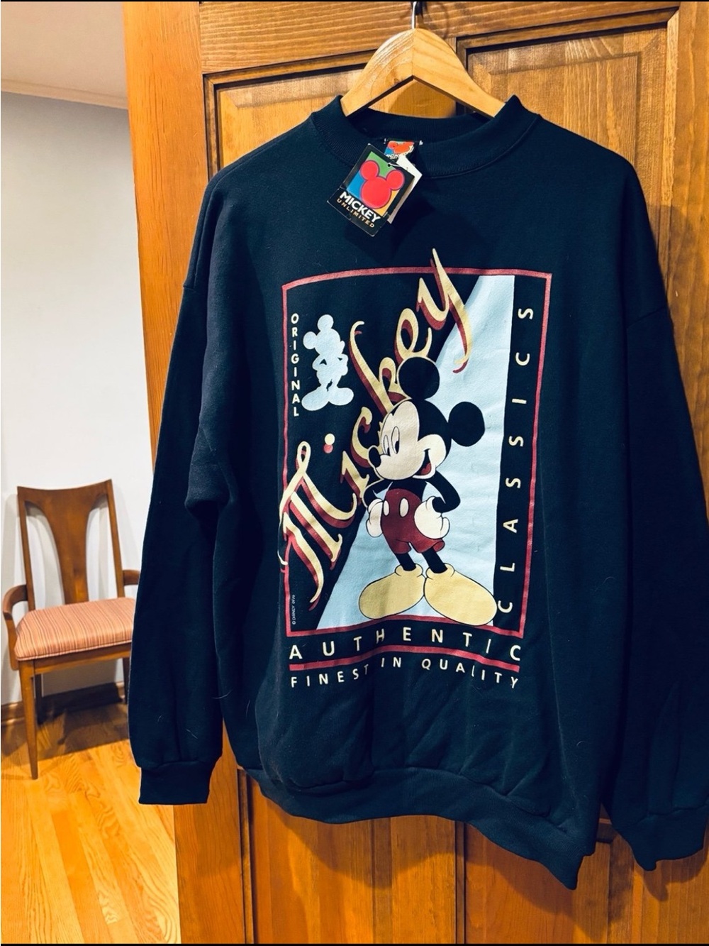 Vintage 90’s DISNEY Mickey Unlimited Mickey Mouse Crewneck Sweatshirt